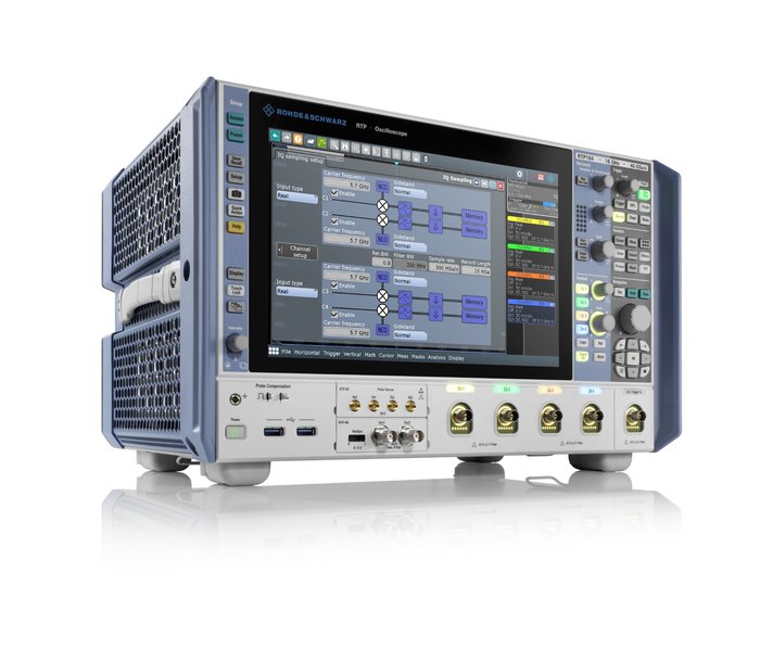 El osciloscopio R&S RTP de alto rendimiento de Rohde & Schwarz duplica el ancho de banda máximo hasta los16 GHz